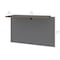 Bestar Prestige + 40W Desk Bridge, Bark Grey & Slate 99820-000047 - alternate 9